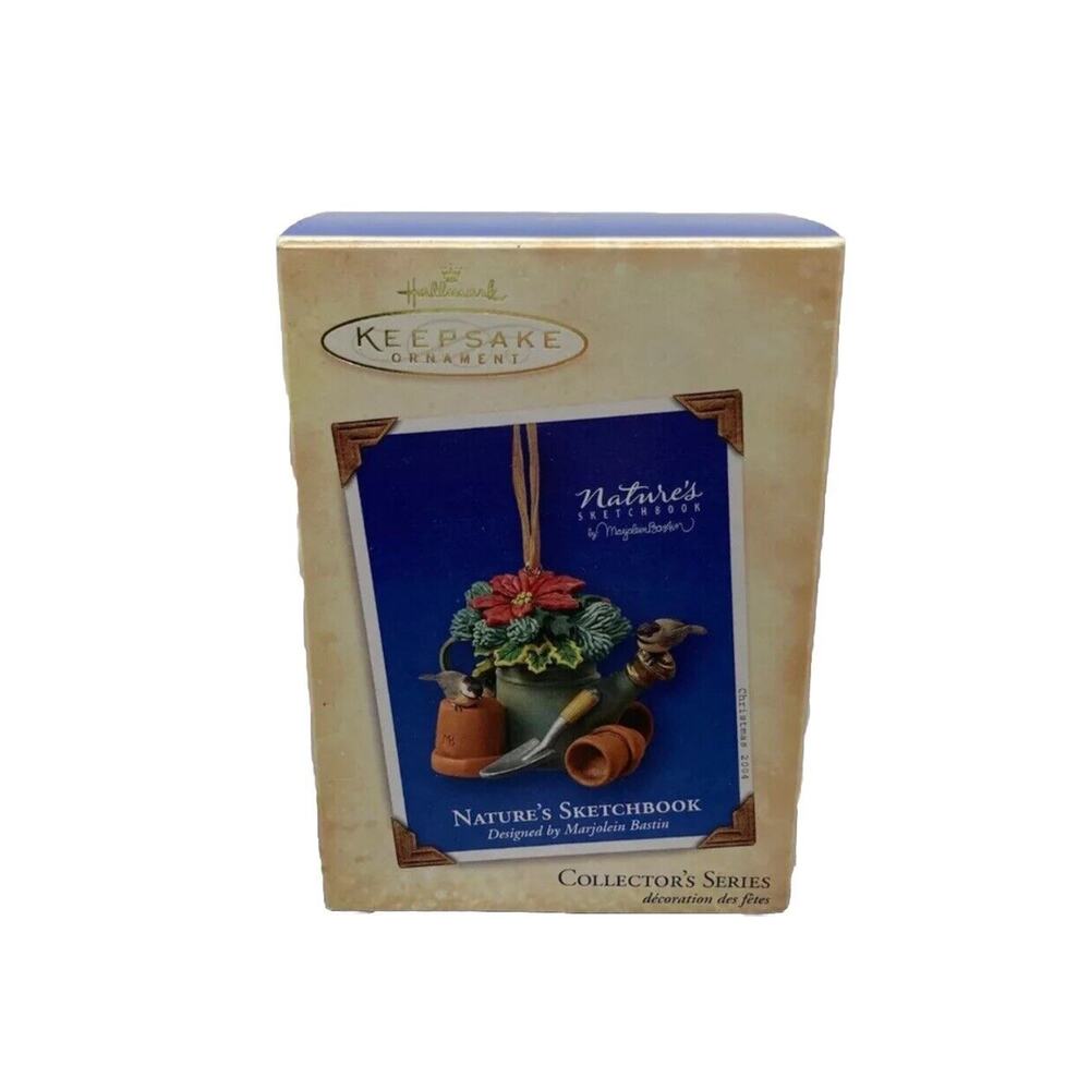 2004 Hallmark Keepsake Christmas Ornament Nature's Sketchbook Second in Series